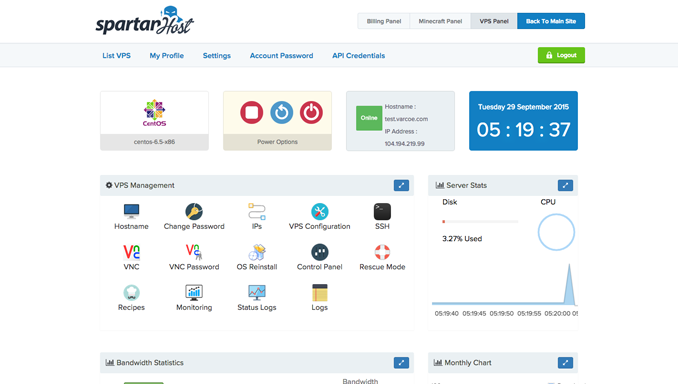 Virtualizor VPS panel